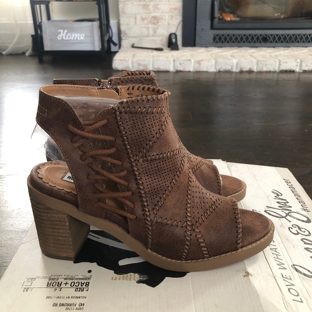 Not Rated Open Toe Bootie
